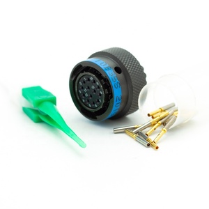 Conector Circular Amphenol, D38999 <span class=keywords><strong>de</strong></span> 13 Vías, Tipo MIL, Colgante Libre, <span class=keywords><strong>Contactos</strong></span> <span class=keywords><strong>de</strong></span> Clavija, Tamaño <span class=keywords><strong>de</strong></span> Carcasa 11, Acoplamiento Rápido - Product Image 5