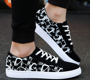New Spring/autumn Fashion Sneaker Footwear <strong>Black</strong> <strong>White</strong> <strong>Men</strong> <strong>Shoes</strong> - Product Image 4