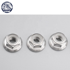 M3 M4 M5 M6 M8 M10 Titanium Hex Nilon Flanged Masukkan Mur Pengunci - Product Image 6