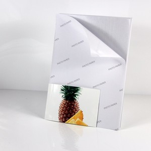 A4 <span class=keywords><strong>papel</strong></span> fotográfico <span class=keywords><strong>adhesivo</strong></span> 135gsm superior con marca de agua - Product Image 2