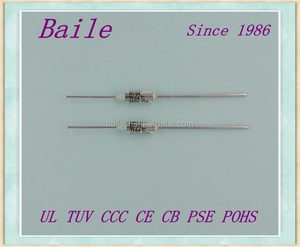 BAILE (<span class=keywords><strong>ANDE</strong></span>) fusible térmico 10A 250 V 84C para escáner con TUV - Product Image 1
