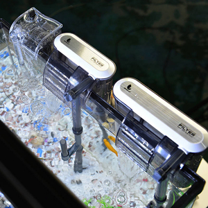 Inclusief Filter Media Thuis Kleine <span class=keywords><strong>Aquarium</strong></span> Geen Deksel <span class=keywords><strong>Aquarium</strong></span> Buiten Opknoping Op Water Filter - Product Image 4