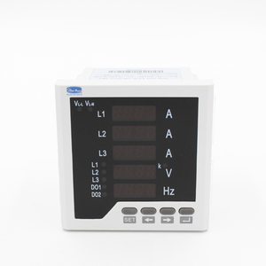 Misuratore Multifunzione Digitale Trifase 96*96 con RS485, Amperometro Digitale AC, Voltmetro, Wattmetro e Misuratore di Frequenza - Product Image 2