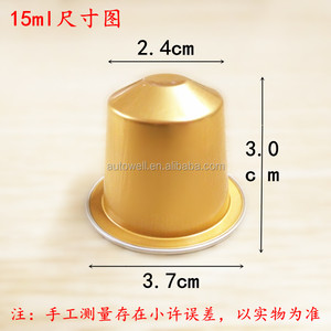Compatibile <span class=keywords><strong>nespresso</strong></span> <span class=keywords><strong>capsule</strong></span> di caffè con coperchio foglio di alluminio caffè <span class=keywords><strong>capsule</strong></span> di imballaggio - Product Image 6