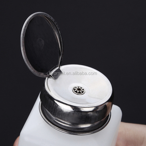 Botella Dispensadora <span class=keywords><strong>de</strong></span> 200 ml para Removedor <span class=keywords><strong>de</strong></span> Esmalte <span class=keywords><strong>de</strong></span> Uñas con <span class=keywords><strong>Alcohol</strong></span> Líquido, Limpiador con Bomba Vacía - Product Image 3