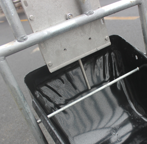 Mangiatoia per suini in acciaio inossidabile, mangiatoia grande per suini - Product Image 5