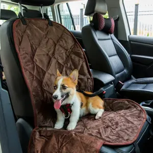 Waterproof NonSlip Front Seat Cover for Pets, Universal Design for All Vehicles, Easy to Install and Clean