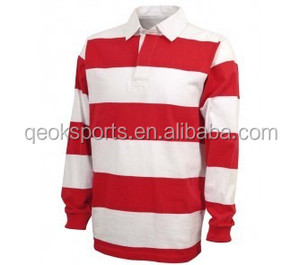 ロングスリーブコットンラグビーsoccer uniforms - Product Image 2