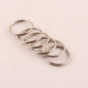 Hot Sale 20mm Metal Round Split Ring Key Ring For Gifts Keychain