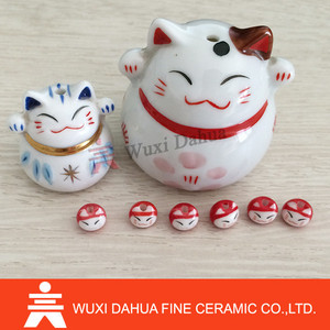 Regalos de navidad suerte fortuna Gato de la suerte de cerámica al por mayor - Product Image 5