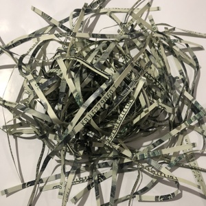 Giấy Vụn In Hình Đô La Để Đóng Gói Mỹ Phẩm - Product Image 1