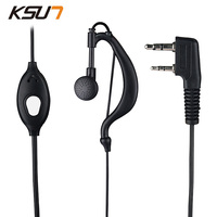 Baofeng casque UV-5R Talkie-walkie Écouteur UV82 Émetteur-Récepteur Microphone Talkie Pratique Écouteur Moins Cher Baofeng Casque