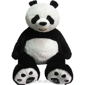 Urso Panda De Pelúcia Jumbo 36 Polegadas Sentado Panda Gigante: Brinquedos & Jogos