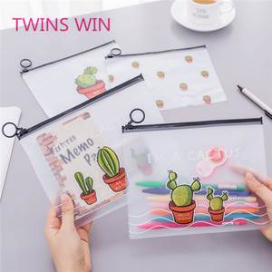 Promotion Vente en gros Offre Spéciale personnalisé Nouvelle mode Petit étui à crayons <span class=keywords><strong>Cactus</strong></span> de meulage Transparent frais. - Product Image 1