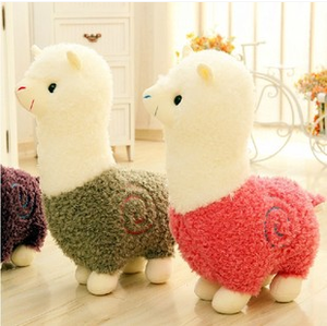 Gran peluche lindo alpaca muñeca gigante animales de peluche suave juguete regalo de niño - Product Image 6