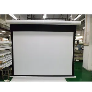 MGF Screen 84 "zu 150" Motorized Tab Tension Screen With Remote