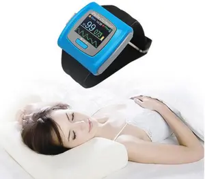 CONTEC CMS50F CE Pergelangan Tangan Baterai Isi Ulang Telemedicine Sistem Pulse Oximeters