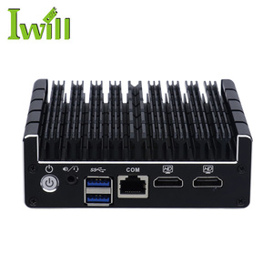 جهاز كمبيوتر صغير الحجم نانو آي تي إكس ثنائي النواة مع لوحة أم دي دي آر 3 ومنفذي هارد وشبكة مزدوجة - Product Image 1