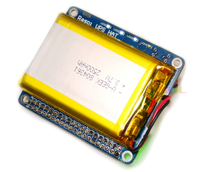 Sai HAT con batería para Raspberry Pi 3 Modelo B/2B/B + | Adaptador de batería Raspberry Pi | Fuente de alimentación Pi 3