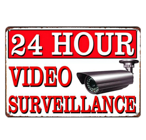 Decorazione murale pericolo nessun trasgredire pistola metallo segni Poster Vintage - Product Image 2