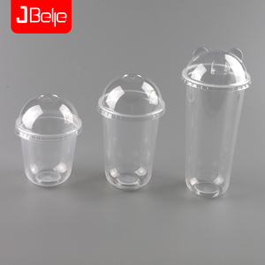 Disposable water PP plastic cup with lid