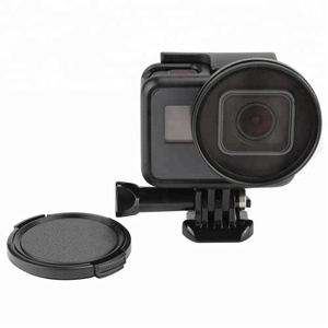 Offre Spéciale Tirer POUR Caméra <span class=keywords><strong>GoPro</strong></span> <span class=keywords><strong>Accessoires</strong></span> 52mm FILTRE UV Avec couvre-objectif Et adaptateur Pour <span class=keywords><strong>GoPro</strong></span> <span class=keywords><strong>Hero</strong></span> 7 6 <span class=keywords><strong>5</strong></span> noir - Product Image 6