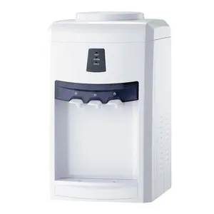 Resfriador de água de mesa, top carregamento, compressor de água quente e fria, dispensador elétrico, de plástico, resfriamento para casa e escritório