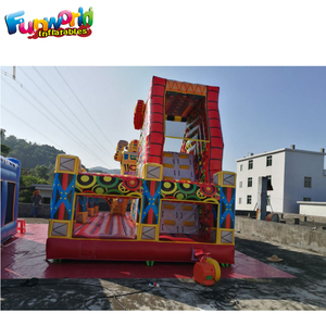 Venta de Castillos Inflables Comerciales, <span class=keywords><strong>Castillo</strong></span> Inflable Robótico para Niños con Toboganes, Venta al por Mayor - Product Image 4