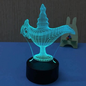 Regalo de San Valentín para Enamorados, Lámpara de Mesa Creativa con Efecto 3D, Lámpara de Noche LED Visual 3D de Ídolo Kpop, Lámpara de Noche Infantil - Product Image 6