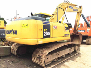 Komatsu รถตัก Pc200-7แบบใช้รถขุด Pc200-7รถตักดินสภาพเดิม Pc200-8 - Product Image 2