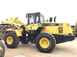 Haute qualité 160Hp puissance 6 moteurs cylindres utilisés Komatsu WA380-6 chargeuse sur pneus Komatsu chargeur WA350 WA380 WA320 WA470 - Product Image 2