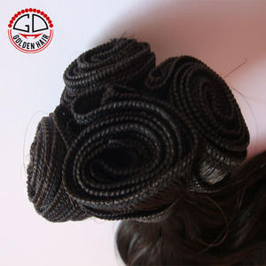 8a Grade High Quality Chinese Virgin Hair 12-24inch <strong>Hand</strong> Tied Double <strong>Drawn</strong> Weft - Product Image 6