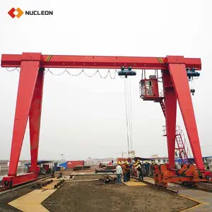 Chất lượng hàng đầu nhiệm vụ ánh sáng điện dầm đơn chùm 10 tấn Goliath cần cẩu di động giàn cần cẩu 5 tấn giá