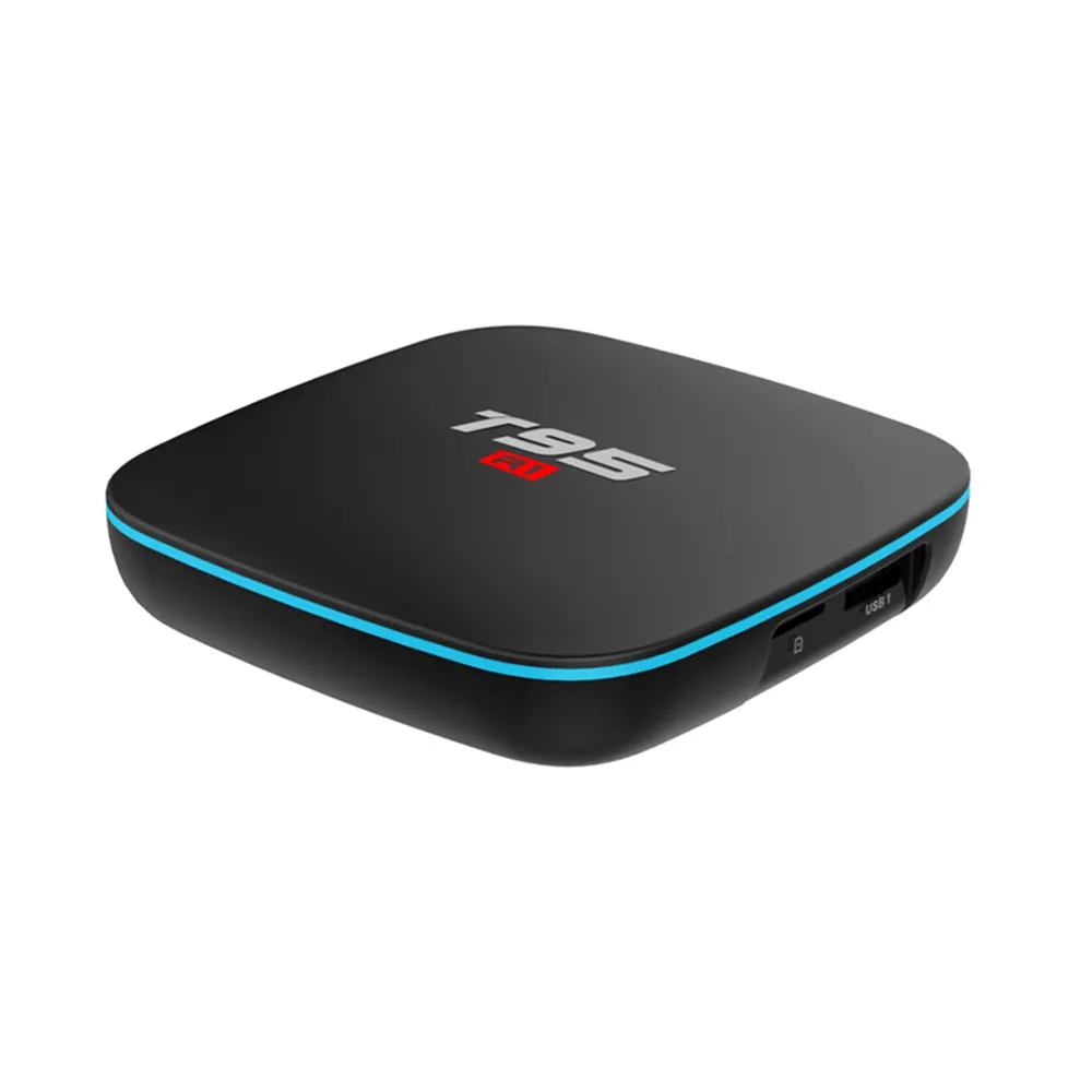 T95 android 7.1 tv box S905W Quad Core H.265 K D Player loaded