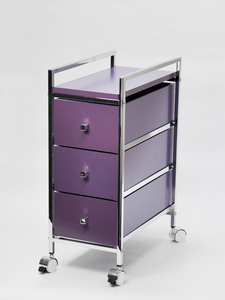 Carro de cocina con revestimiento blanco de 3 niveles bien diseñado - Product Image 4