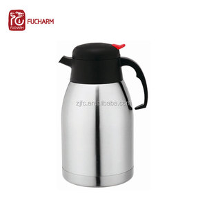 Mejor Vendedor <span class=keywords><strong>Amazon</strong></span> cocina frasco vacío de acero inoxidable cafetera con mango de plástico - Product Image 6