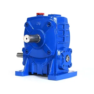 WPA Series Gearbox Cacing Wpa50, Kotak Pengurangan Kecepatan Gigi Ganda Tunggal Cacing