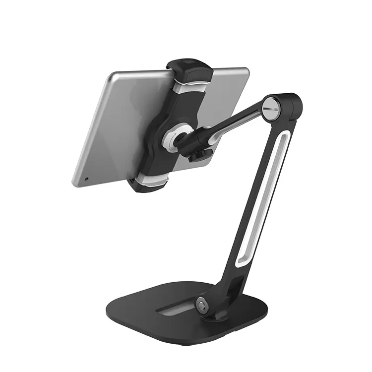 Wholesale Universal Rotating Tablet Stand Tablet holder 360 degree Rotating Clip-on Mount for Ipad phone accessories