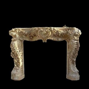 Fournisseur chinois sculpture sur pierre décorative antique <span class=keywords><strong>cheminée</strong></span> manteaux - Product Image 5