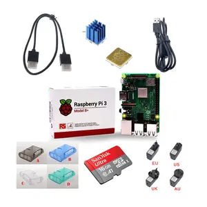 Raspberry Pi 3 B+ Learning Electronics Starter Kits with Latest Version USB to Micro USB Power Charging Cable and Raspberry Pi