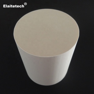 Monólito cerâmico do favo de mel de <span class=keywords><strong>Alumina</strong></span> & cordierite favo de mel cerâmico substrato catalisador automóvel