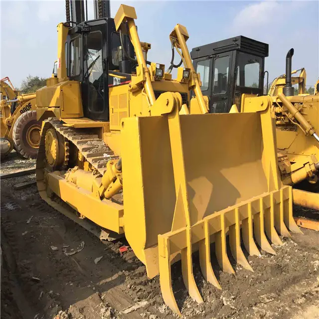 Excavadora D7R usada, excavadora usada japonesa D7 D7H D7G D7R bulldozer en venta, excavadora Caterpillar D7R