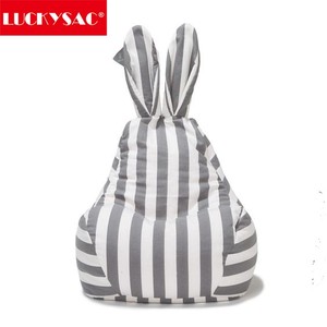 Luckysac nueva prima conejo forma <span class=keywords><strong>niños</strong></span> sillón <span class=keywords><strong>puff</strong></span> niño del juguete para la venta - Product Image 2