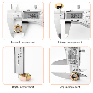 0-150Mm/0.01 Industriële Ip54 Digitale Remklauw Roestvrij Staal Elektronische Nonius Remklauwen Metriek/Inch Meetgereedschap