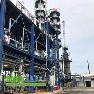 Harga Yang Kompetitif Fractional Distillation Kolom Tray Hitam Daur Ulang Minyak Daur Ulang Mesin untuk Dijual