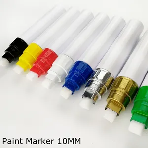 18 Warna Cat Berbasis Minyak Marker dengan Ekstra Lebar Tip 10Mm