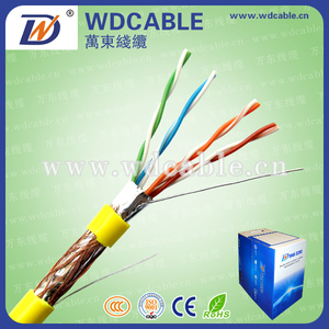 Soild cobre desnudo mejor <span class=keywords><strong>precio</strong></span> UTP Cat5e <span class=keywords><strong>Cable</strong></span> lan, <span class=keywords><strong>Cable</strong></span> UTP Cat5e made in china - Product Image 1