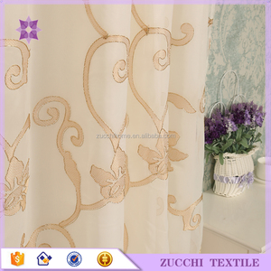 Rideau <span class=keywords><strong>en</strong></span> <span class=keywords><strong>Organza</strong></span> Transparent, 1 pièce, fil doré de haute qualité pour panneau - Product Image 3