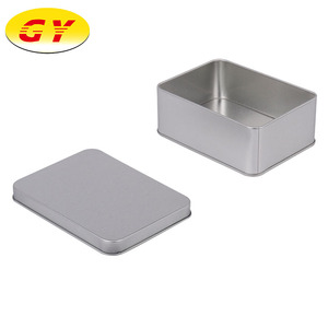 ของขวัญที่กำหนดเองโลหะคอนเทนเนอร์สี่เหลี่ยมผืนผ้าขนาดใหญ่ดีบุกกล่อง - Product Image 2