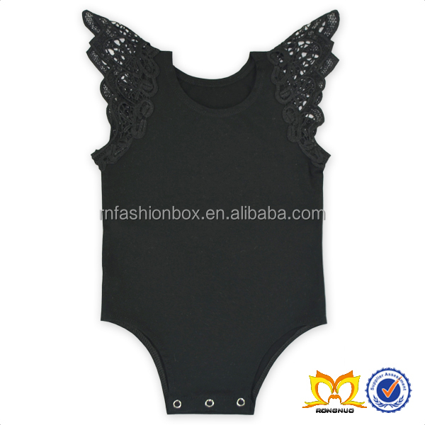 милый дизайн кружева 100% хлопок чистый белый Детский комбинезон удобная ткань короткий комбинезон для девочек